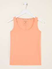 FatFace Peach Pink Bella Vest Top - Image 5 of 5