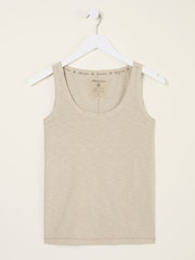 FatFace Oatmeal Bella Vest Top - Image 6 of 6