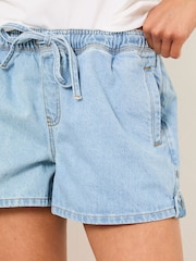 FatFace Dee Blue Denim Shorts - Image 3 of 6