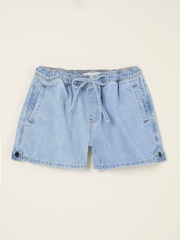 FatFace Dee Blue Denim Shorts - Image 6 of 6