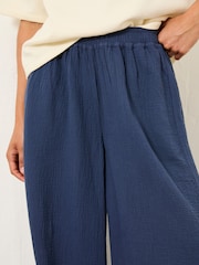 FatFace Dani Blue Doubles Trousers - Image 5 of 6