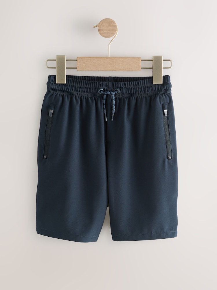 Navy Sport Shorts (3-16yrs) - Image 1 of 4