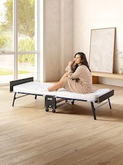 Jay-Be White Grand Folding Bed with e-Pocket Tufted Mattress - Image 4 of 7