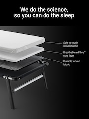 Jay-Be Beds Compact Folding Bed with e-Fibre Mattress - Image 6 of 7