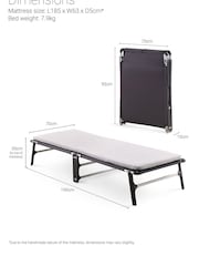 Jay-Be Beds Compact Folding Bed with e-Fibre Mattress - Image 7 of 7