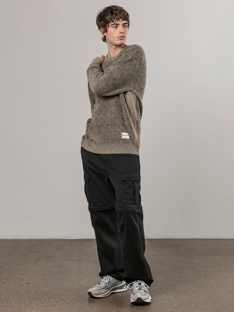 Religion Natural Panel Knit Jumper - Image 4 of 4