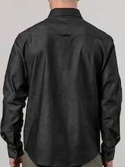 Religion Grey Chambray Button Down Shirt - Image 2 of 4