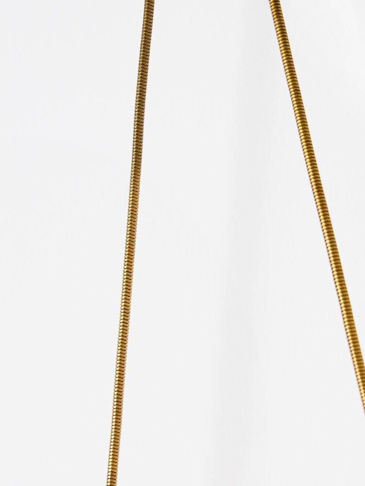 Oliver Bonas Gold Alexis Chainmail Cross-Body Bag - Image 6 of 6 Oliver Bonas Gold Alexis Chainmail Cross-Body Bag - Image 6 of 6