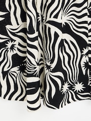 Oliver Bonas Black Night Sky Midi Dress - Image 6 of 6