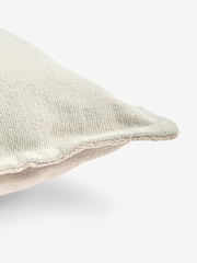 Sage Green 50 x 50cm Indoor Outdoor Stripe Cushion - Image 6 of 6