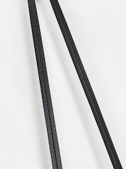 Oliver Bonas Black Lizzie Braided Cross-Body Bag - Image 4 of 6