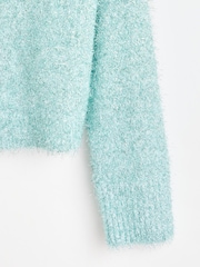 Oliver Bonas – mintfarbene, glitzernde Strickjacke - Bild 5 von 6