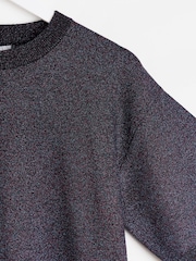 Oliver Bonas Blue Sparkly T-Shirt - Image 4 of 6