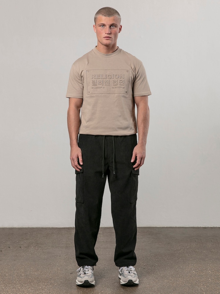 Pantalones de pana de algodón 100 % para estar por casa de Religion - Imagen 5 de 5