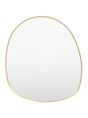 Gallery Home Gold Axel Pebble Mirror 89 x 84 cm - Image 4 of 4