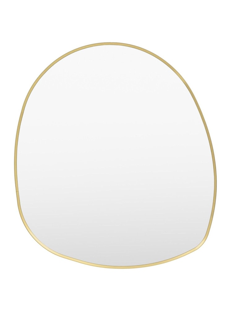 Gallery Home Gold Axel Pebble Mirror 89 x 84 cm - Image 4 of 4