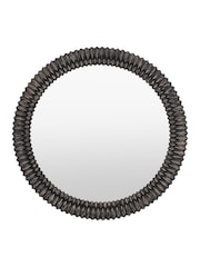 Gallery Home Black Lyle Round Mirror - Image 4 of 6