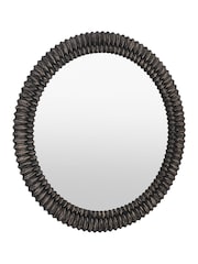 Gallery Home Black Lyle Round Mirror - Image 5 of 6