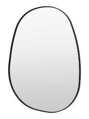 Gallery Home Black Axel Pebble Mirror 70 x 90cm - Image 4 of 7