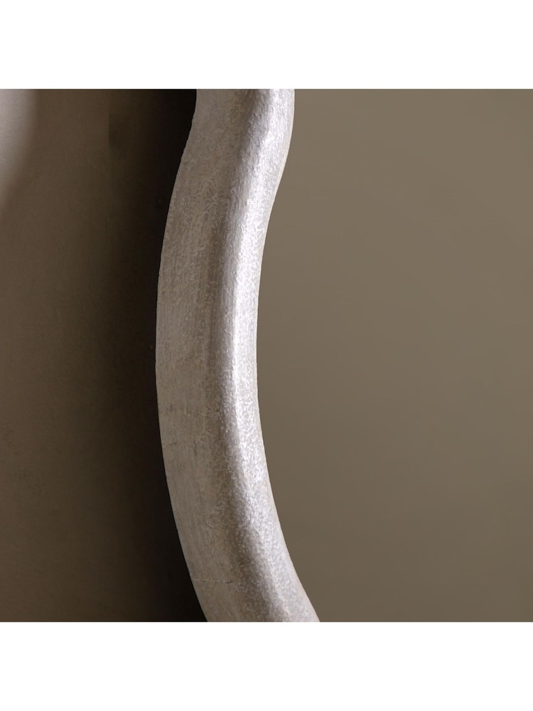 Gallery Home Cream Brantley Curved Leaner Mirror - Image 2 of 6