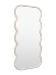 Gallery Home Cream Brantley Curved Leaner Mirror - Image 3 of 6