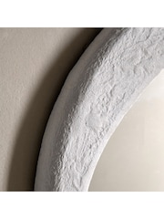 Gallery Home Cream Brantley Pebble Mirror - Image 3 of 4
