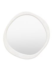 Gallery Home Cream Brantley Pebble Mirror - Image 4 of 4