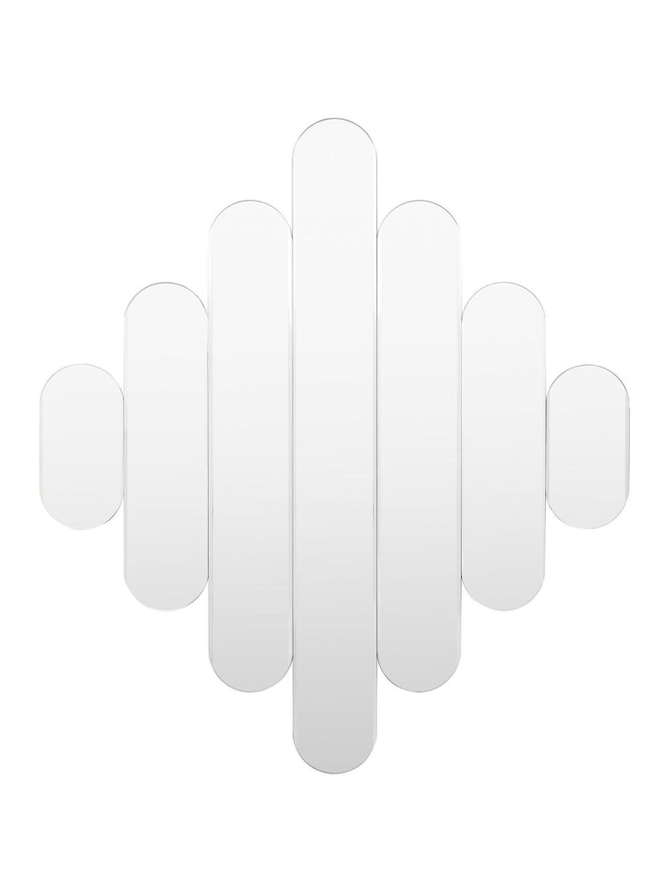 Gallery Home Silver Silas Mirror - Image 4 of 4 Gallery Home Silver Silas Mirror - Image 4 of 4