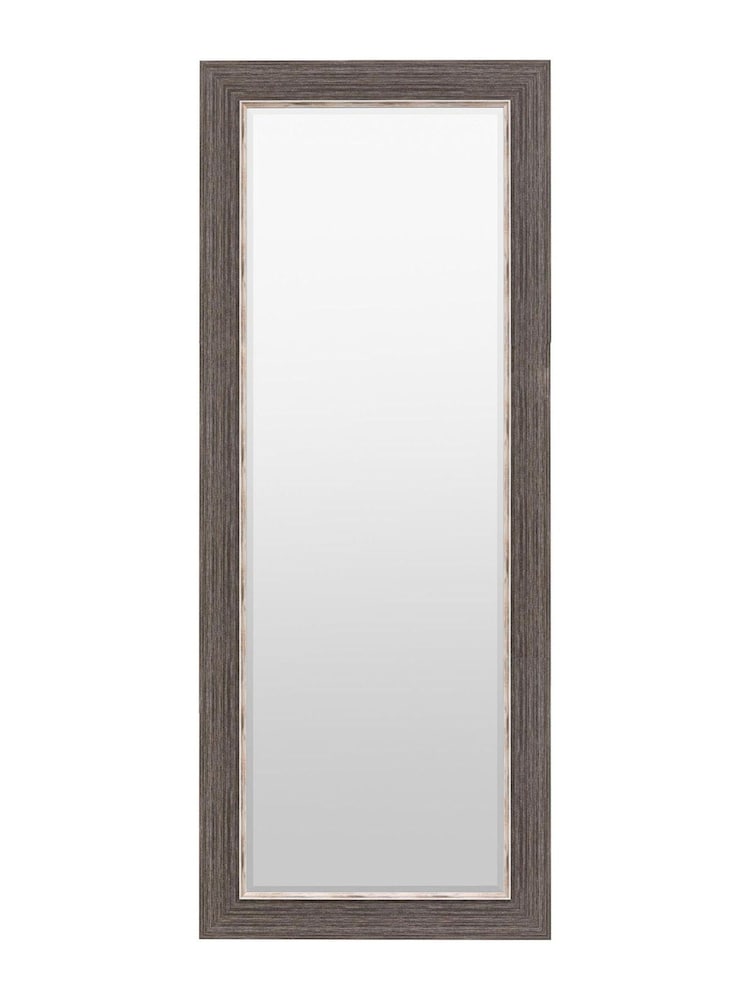 Gallery Home Silver Caspian Tall Mirror - Image 1 of 3 Gallery Home Silver Caspian Tall Mirror - Image 1 of 3