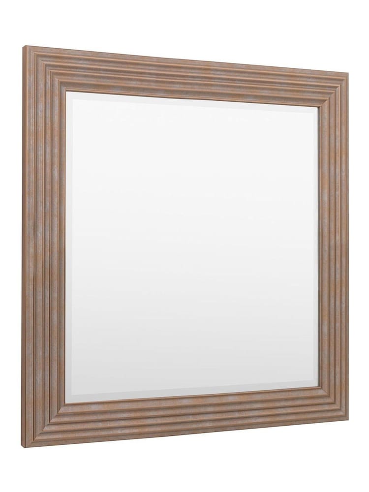 Gallery Home Gold Wells Square Mirror - Image 2 of 3 Gallery Home Gold Wells Square Mirror - Image 2 of 3