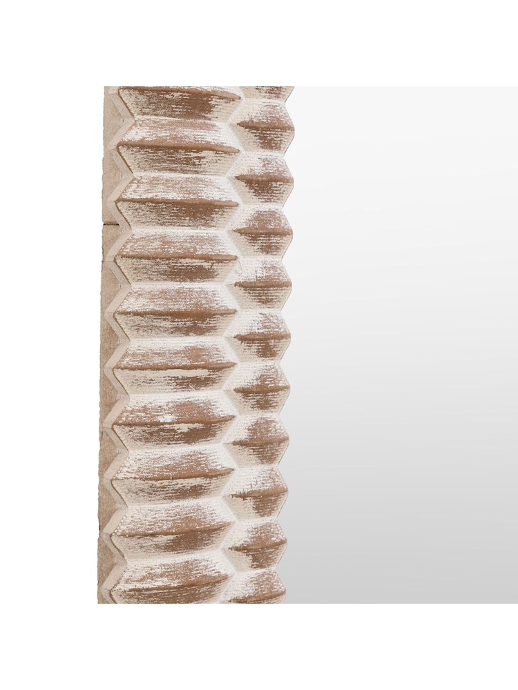 Gallery Home White Lyle Arch Leaner Mirror - Image 11 of 11 Gallery Home White Lyle Arch Leaner Mirror - Image 11 of 11