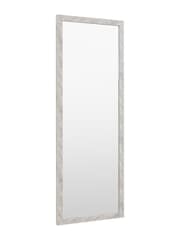 Gallery Home White Wesson Tall Marbled Mirror - Image 4 of 6