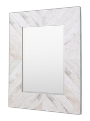 Gallery Home Cream Kole Rectangular Mirror - Image 4 of 7