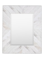 Gallery Home Cream Kole Rectangular Mirror - Image 5 of 7
