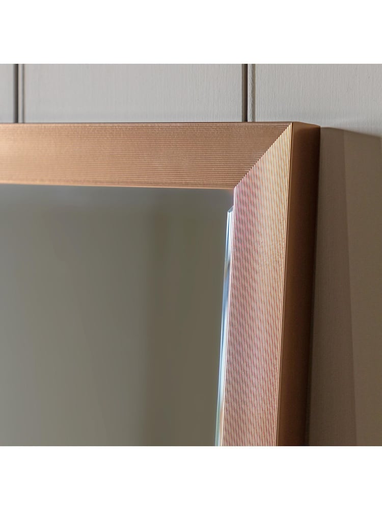 Gallery Home Bronze Brixton Mirror 57 x 157cm - Image 2 of 3