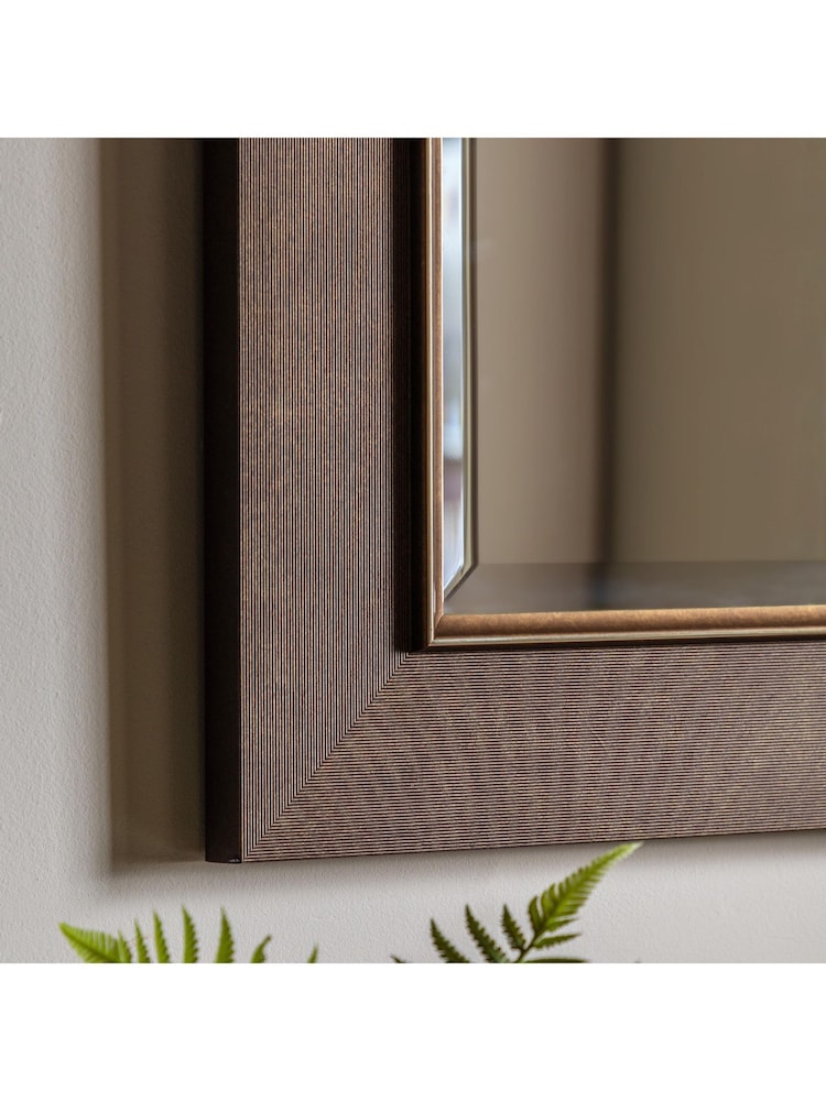 Gallery Home Bronze Caspian Square Mirror - Image 2 of 3 Gallery Home Bronze Caspian Square Mirror - Image 2 of 3