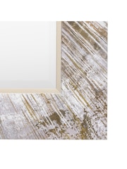 Gallery Home Silver Merrick Rectangle Mirror - Image 7 of 8