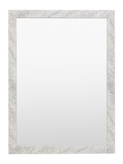 Gallery Home White Wesson Marbled Mirror - Image 3 of 3