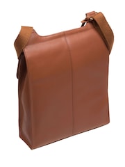 Cultured London Covent Leather Cross Body Brown Bag - Image 2 of 7