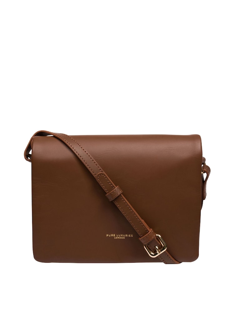 Pure Luxuries London Tammy Leather Cross Body Bag - Image 1 of 6