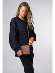 Pure Luxuries London Tammy Leather Cross Body Bag - Image 6 of 6