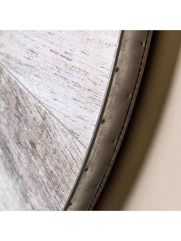 Gallery Home Cream Kole Round Mirror - Image 5 of 5