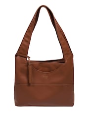 Cultured London Ariel Leather Shoulder Bag - Image 1 of 6