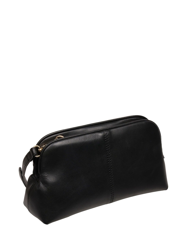 Pure Luxuries London Kimberly Leather Cross Body and Clutch Bag - Image 2 of 7