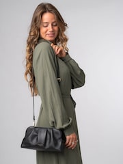 Pure Luxuries London Kimberly Leather Cross Body and Clutch Bag - Image 6 of 7