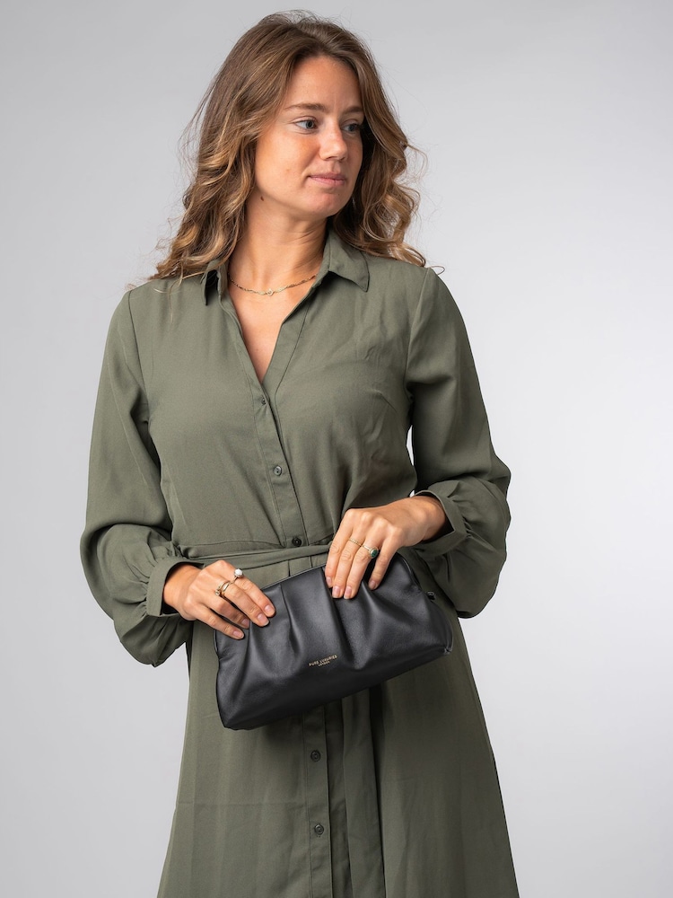 Pure Luxuries London Kimberly Leather Cross Body and Clutch Bag - Image 7 of 7 Pure Luxuries London Kimberly Leather Cross Body and Clutch Bag - Image 7 of 7
