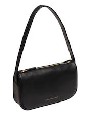 Pure Luxuries London Quinn Leather Grab Black Bag - Image 4 of 5