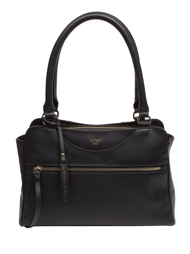 Cultured London Brianna Leather Handbag - Image 1 of 7
