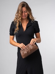 Pure Luxuries London Kimberly Leather Cross Body and Clutch Bag - Image 3 of 7