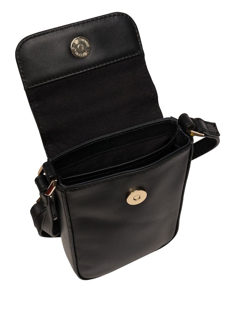 Pure Luxuries London Alexis Leather Cross Body Phone Bag - Image 3 of 6